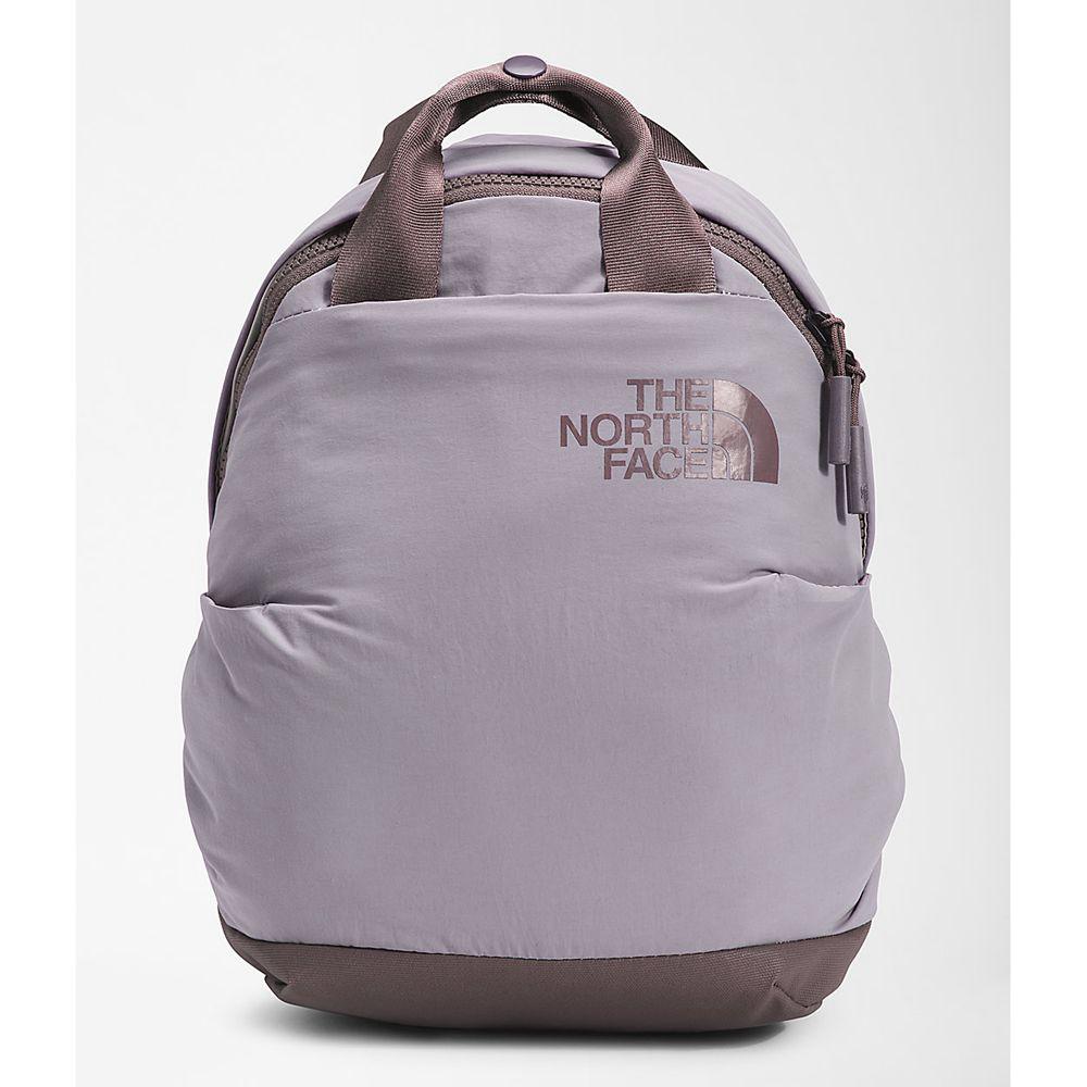The North Face Never Stop Mini Γυναικεια Σακιδιο Πλατησ - Γκρι / Μωβ (IVKC51709)